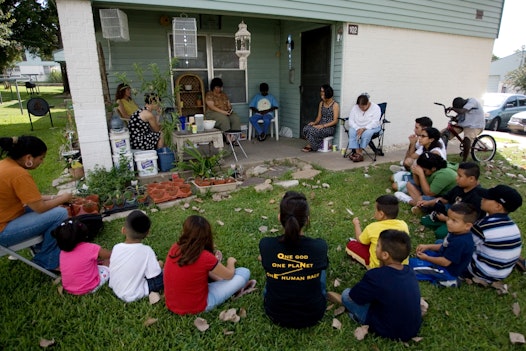 A devotional gathering in Austin, United States