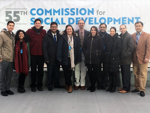 The BIC delegation to the 55th Commission for Social Development