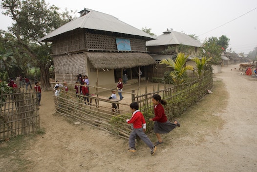 World Peace Academy, a Bahá'í-inspired school in Morang, Nepal