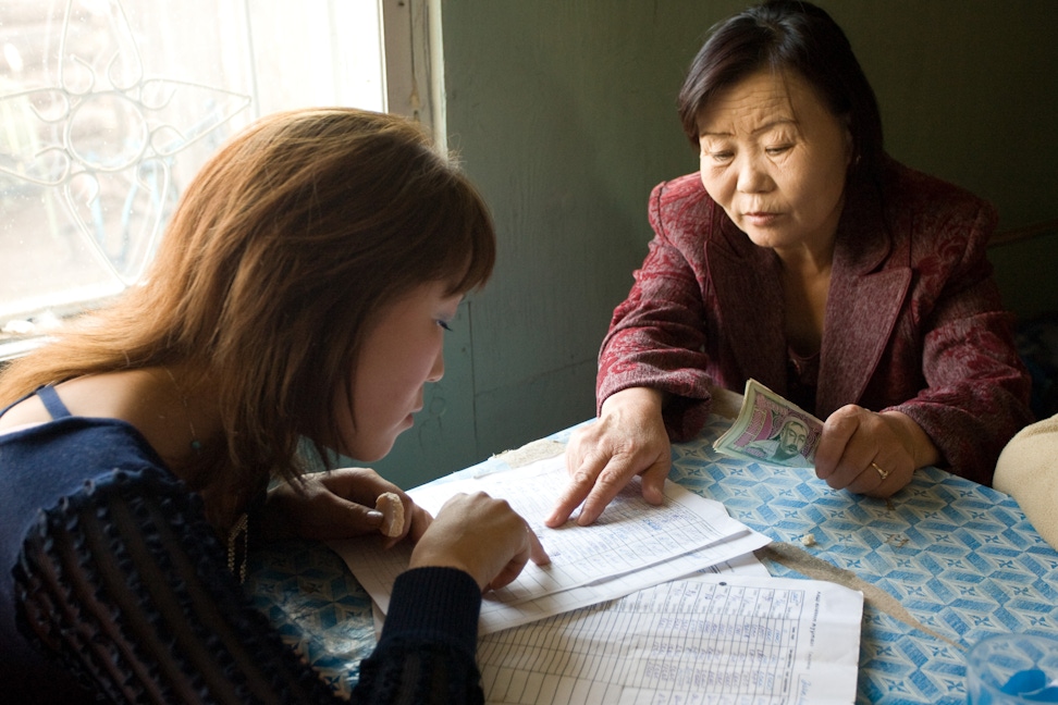 A community banking project in Murun, Mongolia