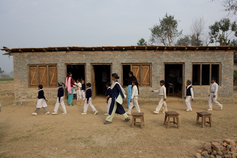 Saraswati School, a Bahá'í-inspired school in East Kanchanpur Nepal