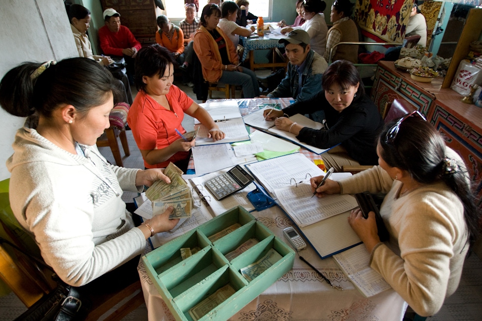 A community banking project in Murun, Mongolia