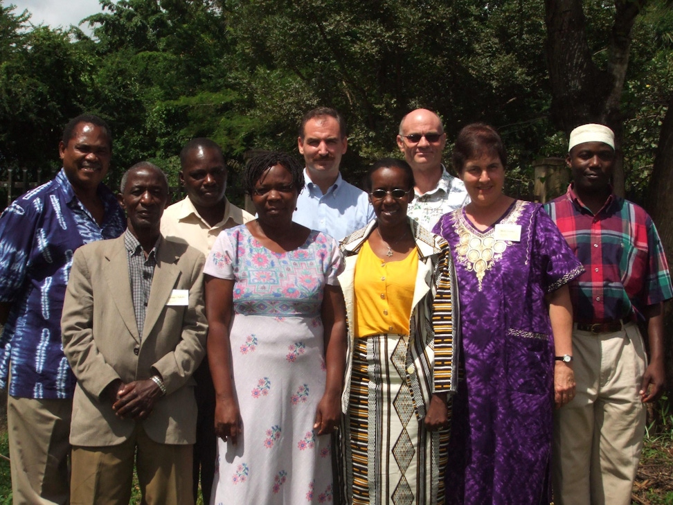 National Spiritual Assembly of the Bahá’ís of Tanzania with Counsellor Ruth Amos, 2007