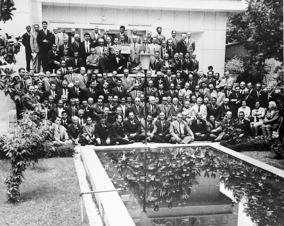 Delegates to the National Convention in Iran, April 1968