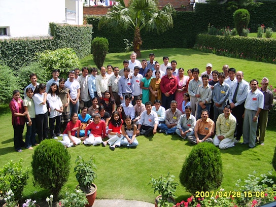 Participants of the National Convention in Nepal, April 2007