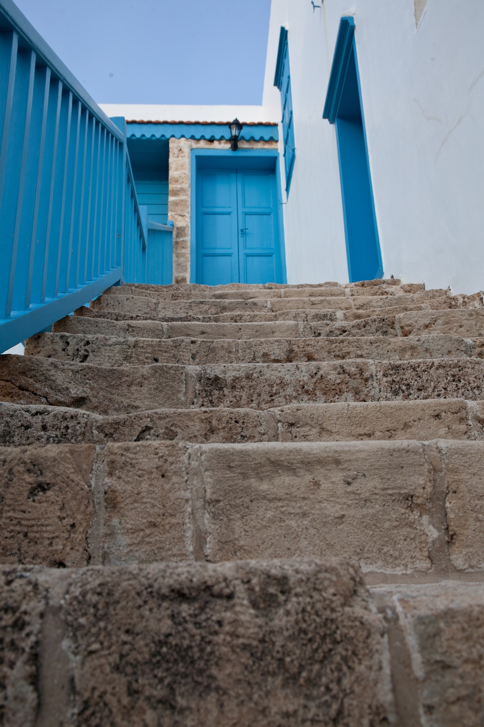 Staircase in the House of ‘Abdu’lláh Pá<u>sh</u>á