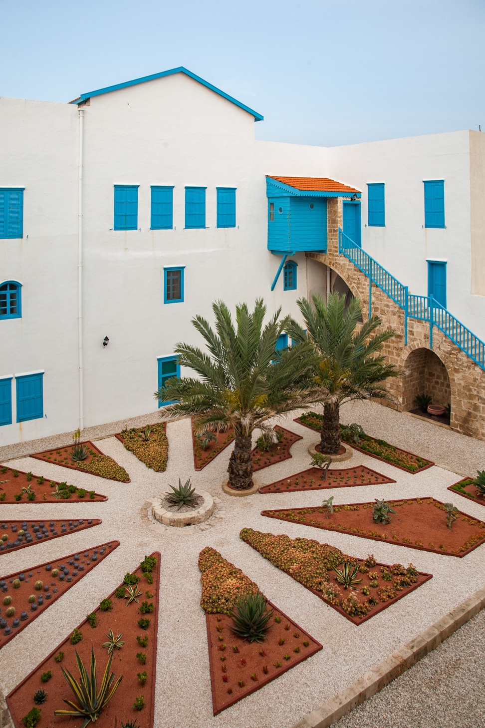 Inner courtyard of the House of ‘Abdu’lláh Pá<u>sh</u>á