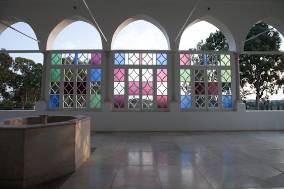 Balcony of the Mansion of Bahjí