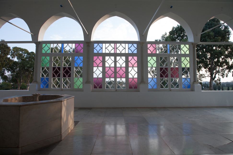 Balcony of the Mansion of Bahjí