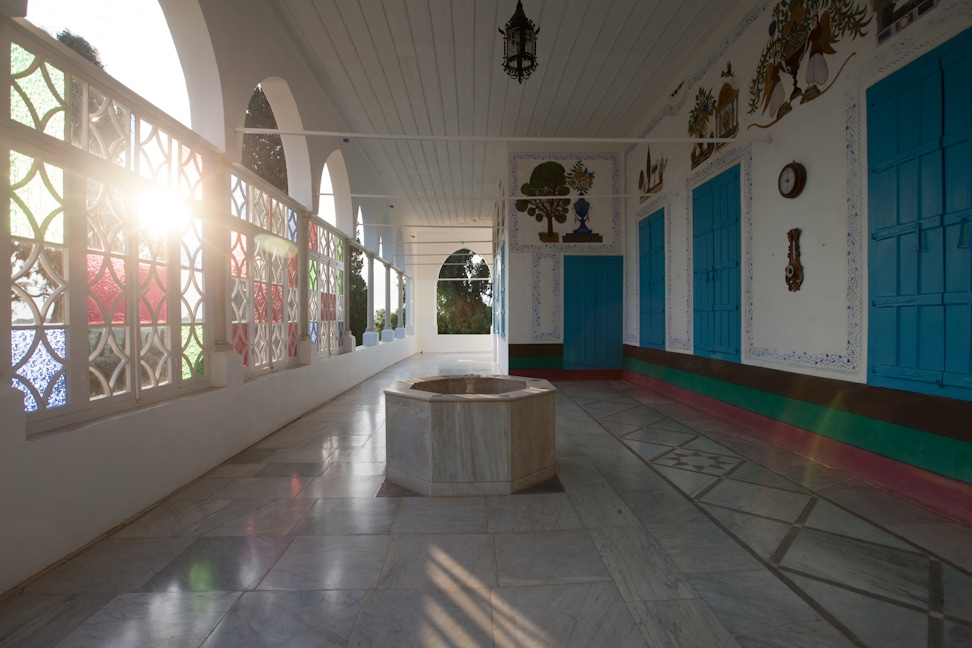 Balcony of the Mansion of Bahjí