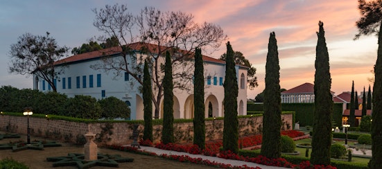 Mansion of Bahjí, Shrine of Bahá’u’lláh and surrounding gardens