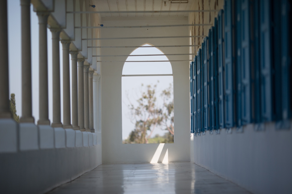 Balcony at the Mansion of Bahjí