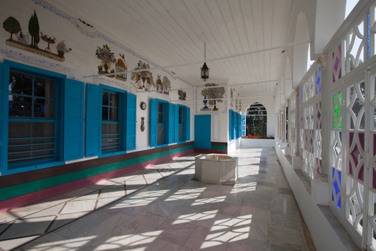 Balcony of the Mansion of Bahjí