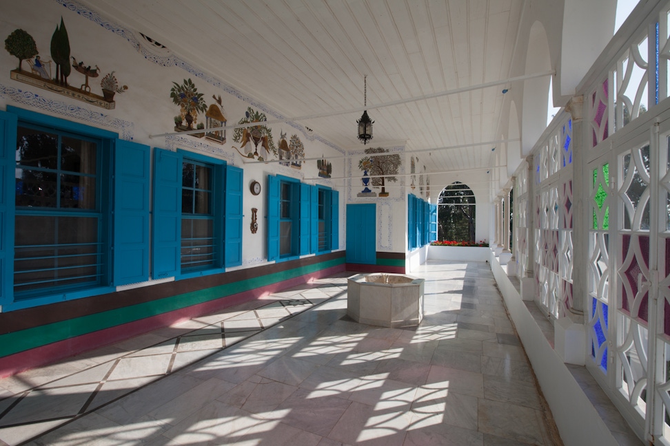 Balcony of the Mansion of Bahjí