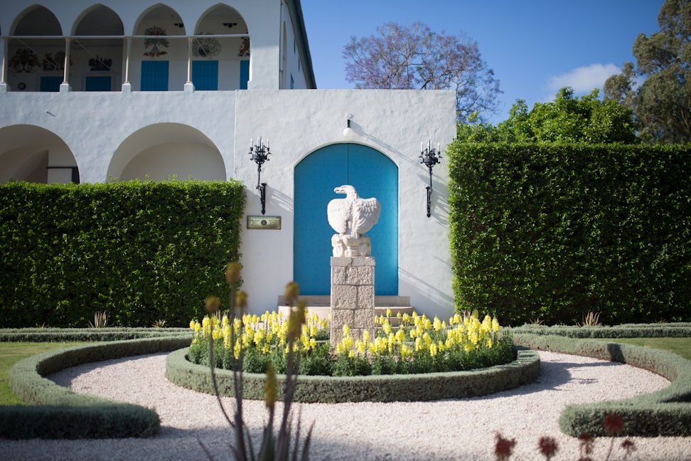 Entrance to the Mansion of Bahjí