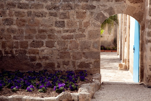 Entrance at the Mansion of Mazra'ih