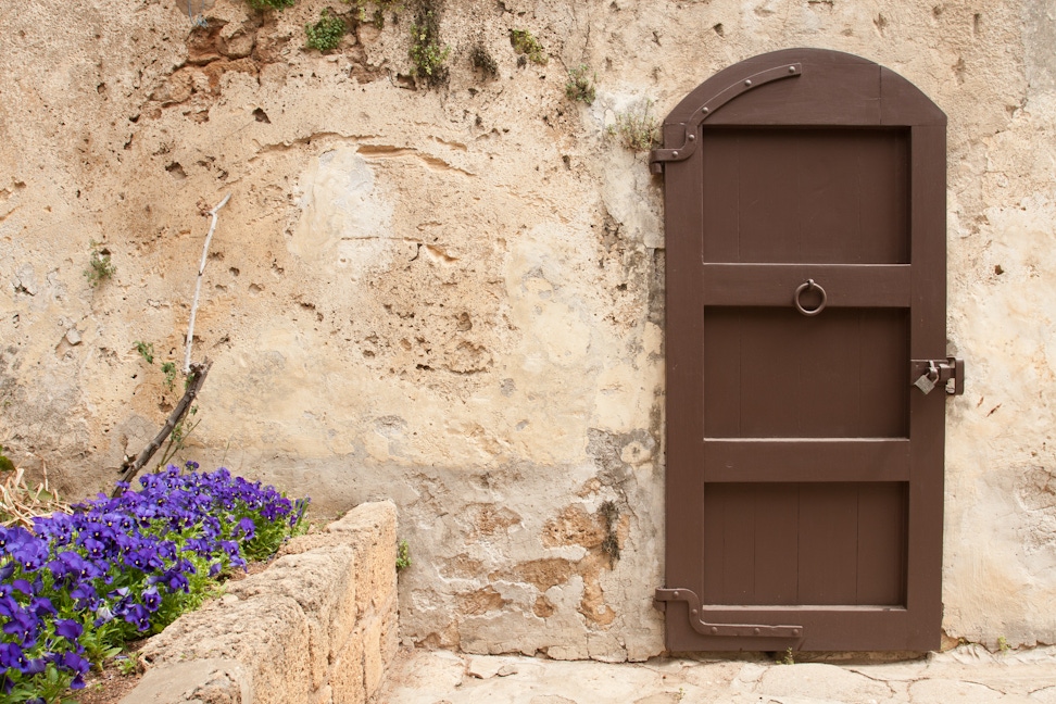 Door at the Mansion of Mazra'ih