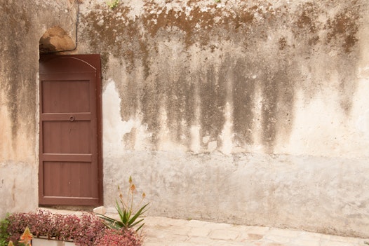 Entryway at the Mansion of Mazra'ih
