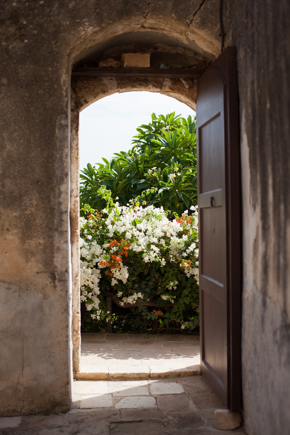 Doorway at the Mansion of Mazra'ih