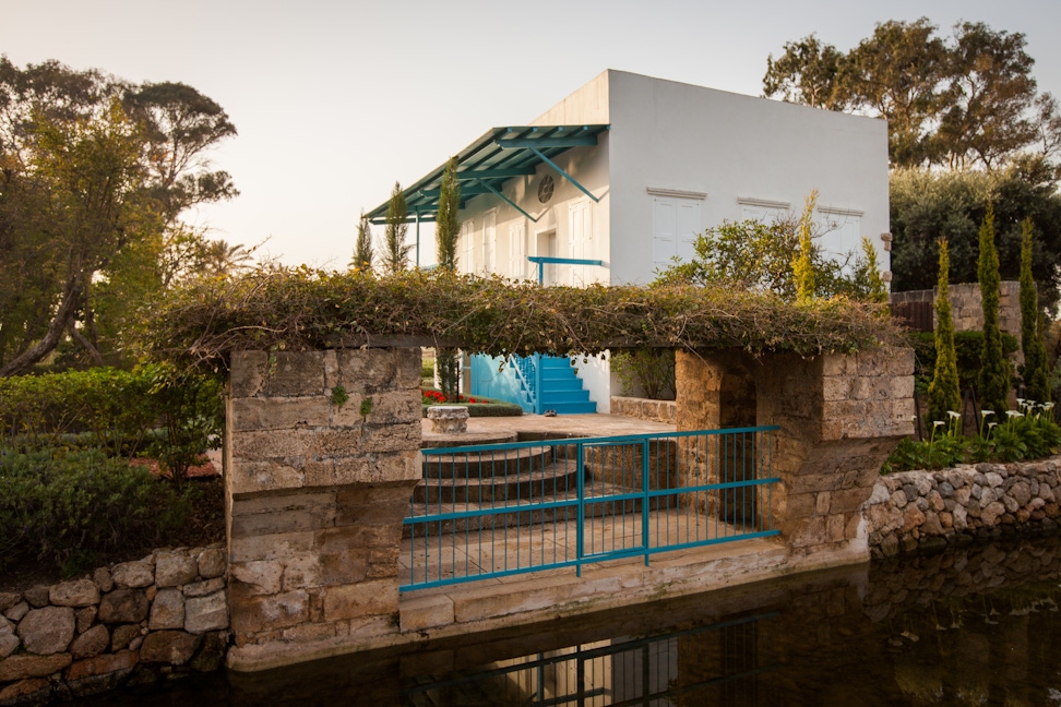 The house in which Bahá’u’lláh stayed during His visits to the Riḍván Garden