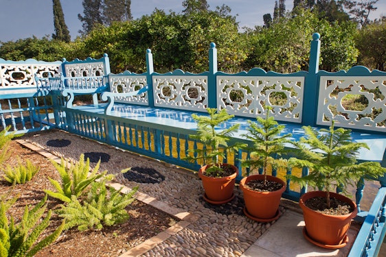 Benches at the Riḍván Garden