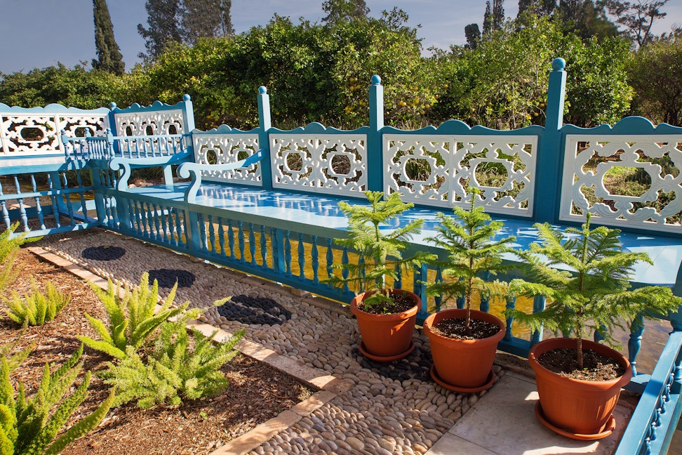 Benches at the Riḍván Garden