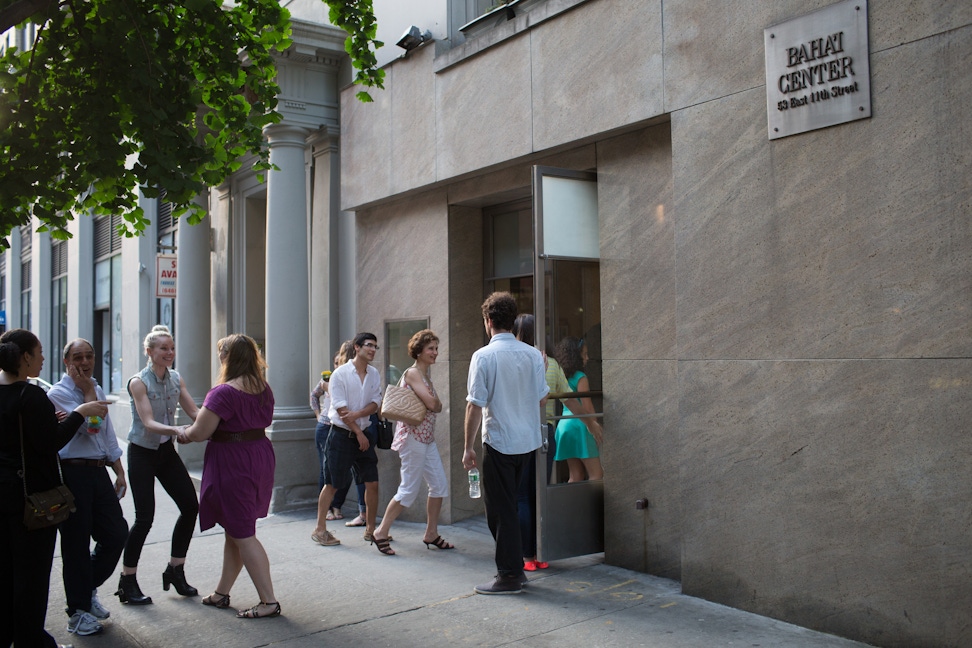 The local Bahá’í Centre in New York City, United States
