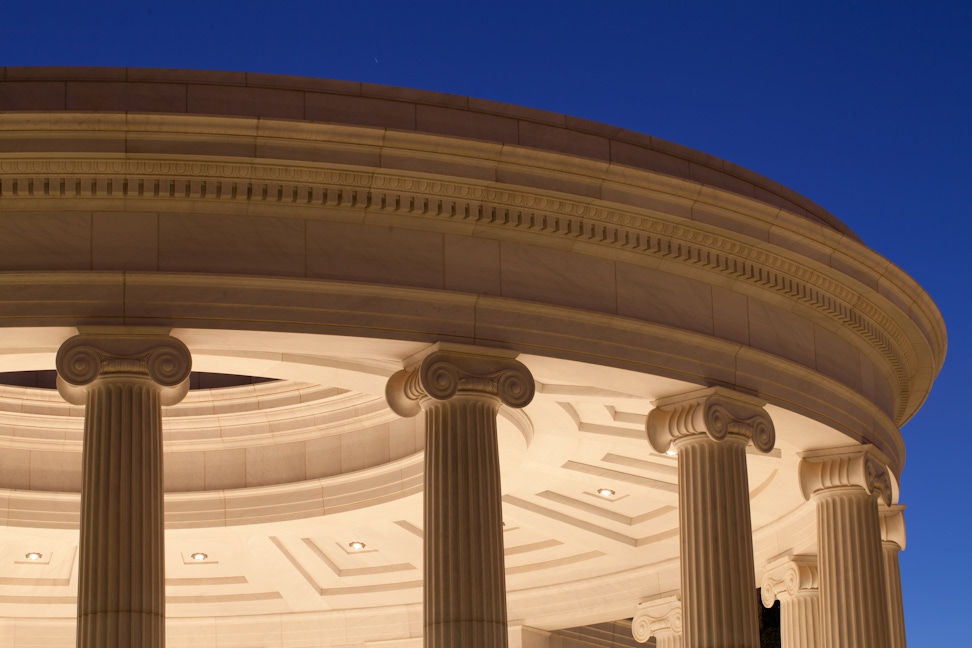 Portico entrance of the Centre for the Study of the Sacred Texts