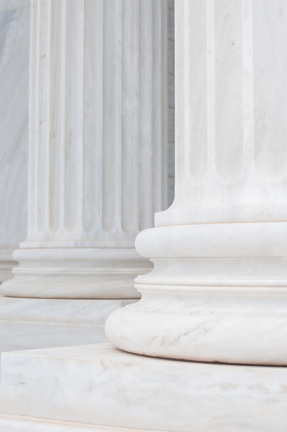 Column detail of the Seat of the Universal House of Justice