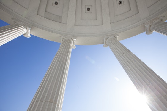 Portico entrance of the Centre for the Study of the Sacred Texts