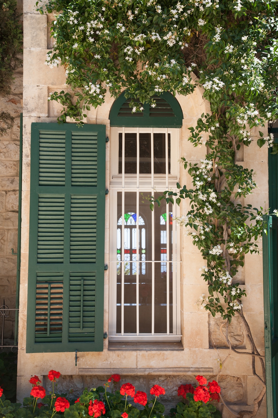 Window of the Haifa Pilgrim House