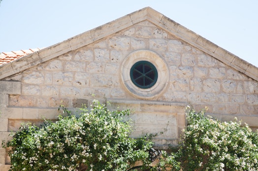 Roof detail from the Haifa Pilgrim House