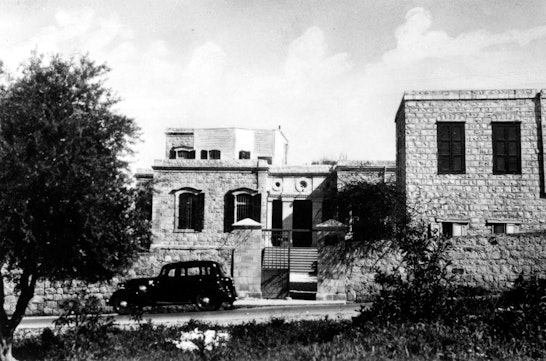 House of the Master, 7 Haparsim, c. 1920s