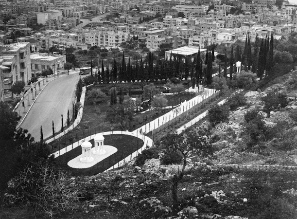 Monument Gardens, late 1930s
