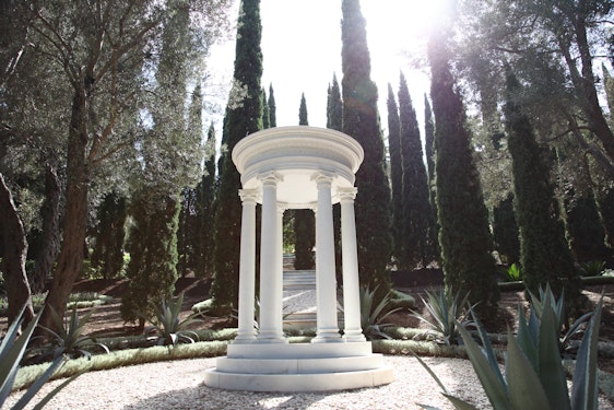 Resting Place of Munirih Khánum, wife of ‘Abdu’l-Bahá, in the Monument Gardens