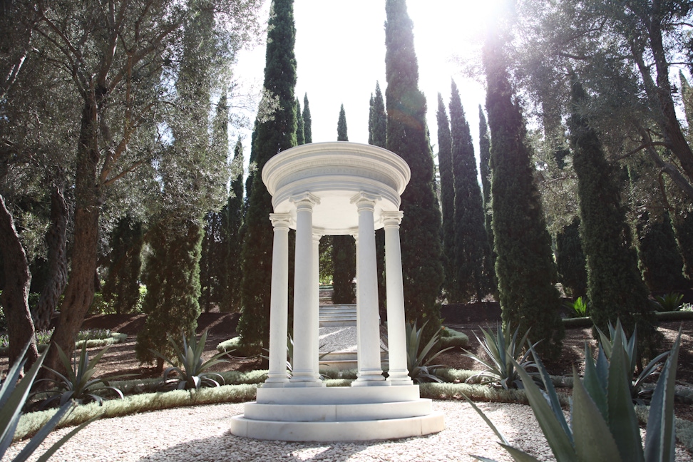 Resting Place of Munirih Khánum, wife of ‘Abdu’l-Bahá, in the Monument Gardens