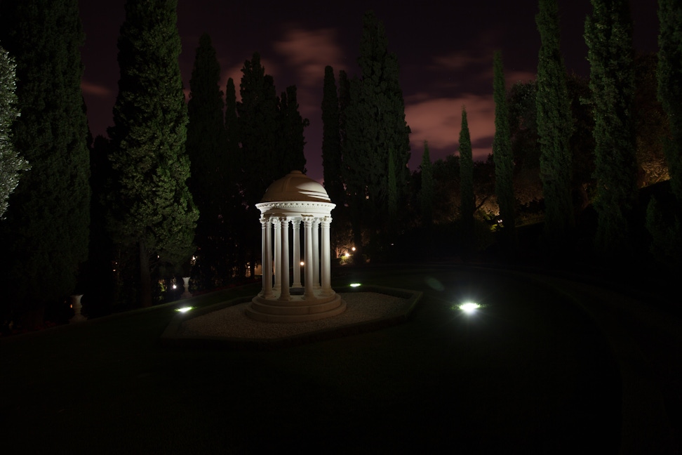 Resting Place of the Greatest Holy Leaf, (Bahiyyih Khánum), the daughter of Bahá’u’lláh, in the Monument Gardens