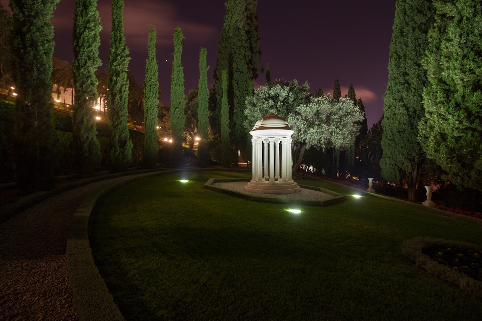Resting Place of the Greatest Holy Leaf, (Bahíyyih Khánum), the daughter of Bahá’u’lláh, in the Monument Gardens
