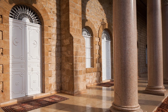 Entrance to the Shrine of the Báb