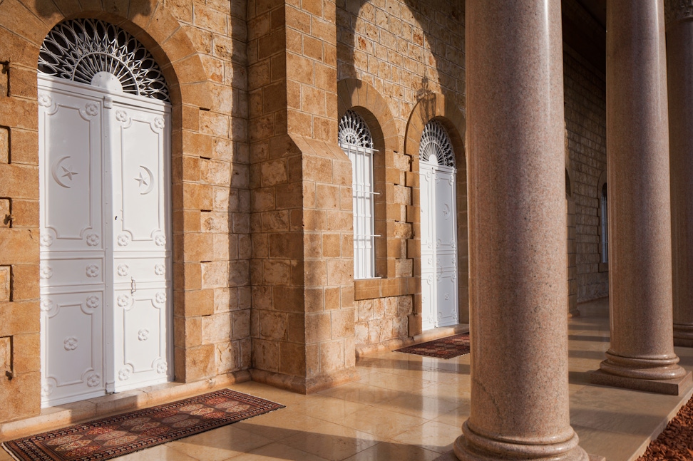 Entrance to the Shrine of the Báb