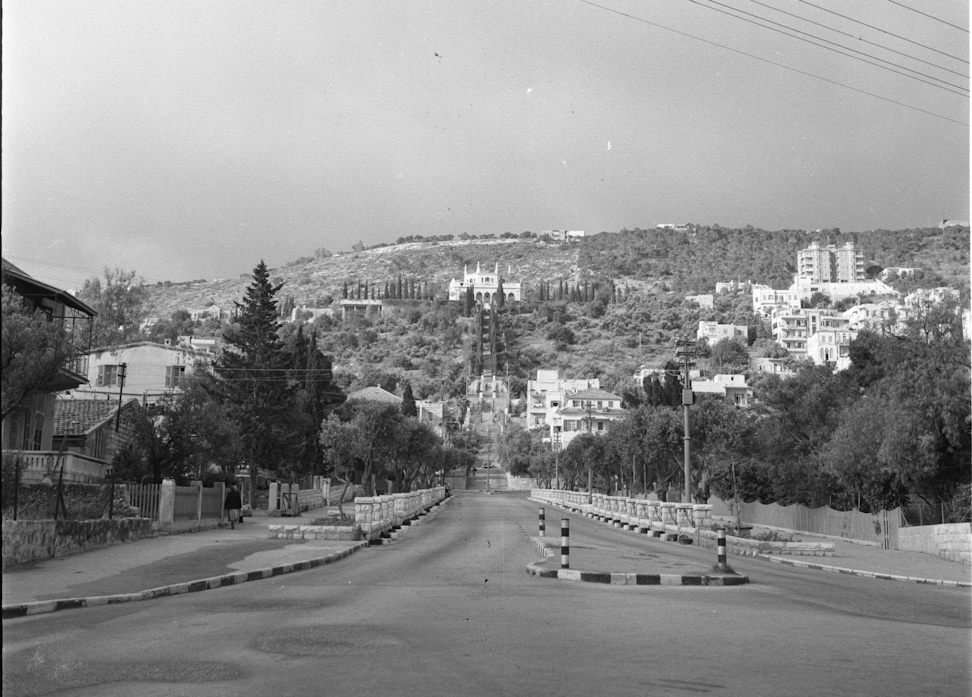 Construction of the Shrine of the Báb, 1952