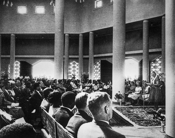 Dedication of the Continental Bahá’í House of Worship of Africa (Kampala, Uganda), 15 January 1961