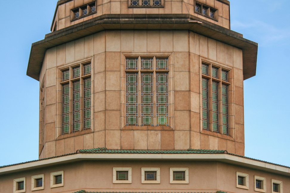Windows on the Continental Bahá’í House of Worship of Africa (Kampala, Uganda)