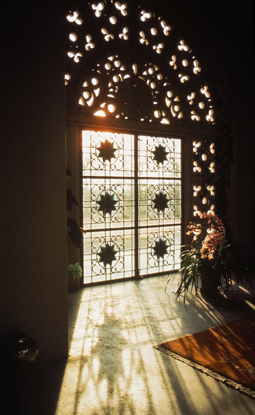 Window in the Continental Bahá’í House of Worship of Australasia (Sydney, Australia), c. 1981