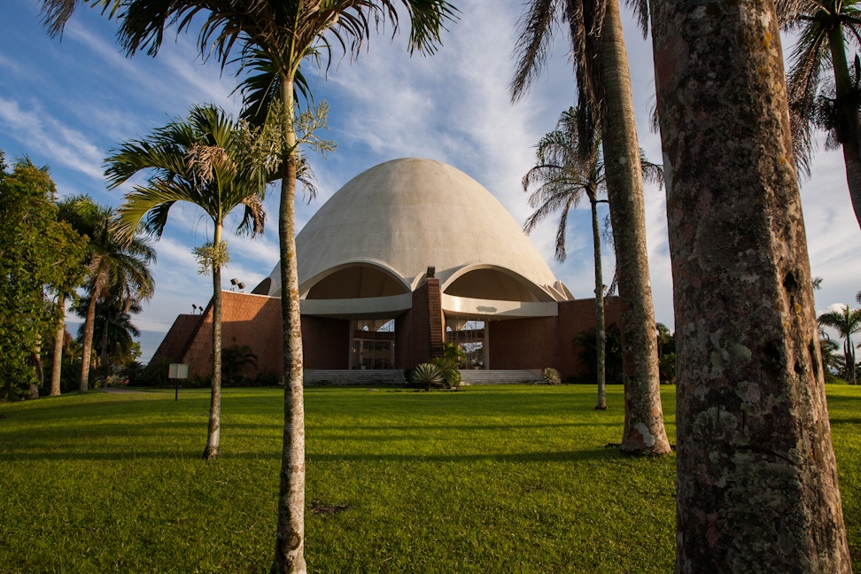 Continental Bahá’í House of Worship of Central America (Panama City, Panama) and surrounding gardens