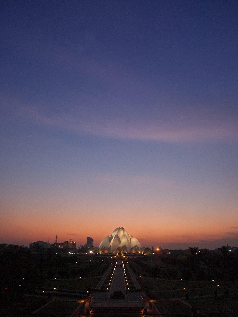 Continental Bahá’í House of Worship of the Indian Subcontinent (New Delhi, India)