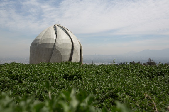 Continental Bahá’í House of Worship of South America (Santiago, Chile) and surrounding gardens