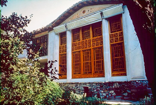 The house of Bahá’u’lláh in Takur, Mázandarán, destroyed by the government in 1981, September 1975