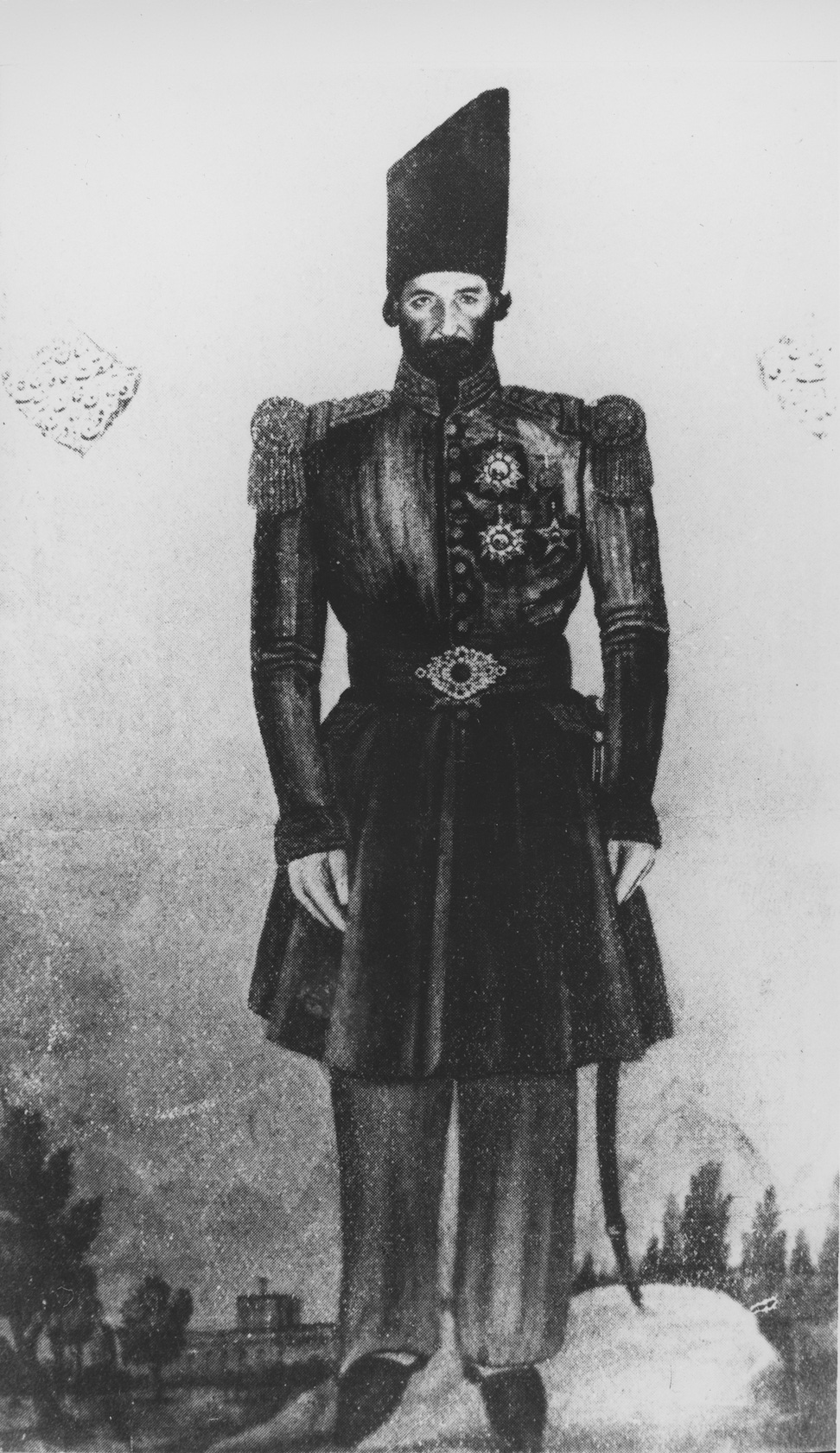 Áqá Ján-i-<u>Kh</u>amsih, commander of the Nasiri regiment, who volunteered to carry out the execution a second time