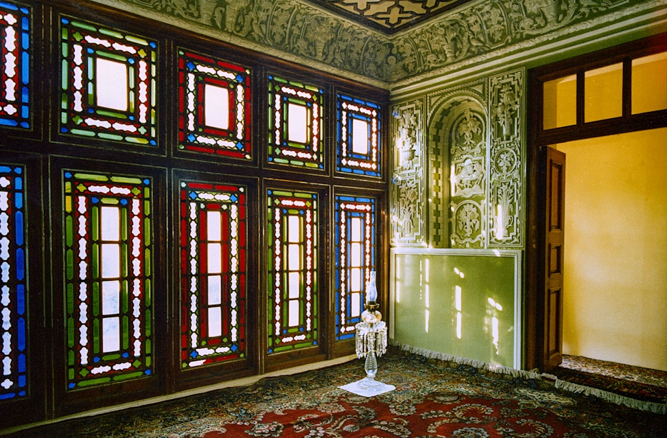 The room in the House of the Báb where the Báb declared His Mission in <u>Sh</u>íráz, Iran, before its destruction in 1979